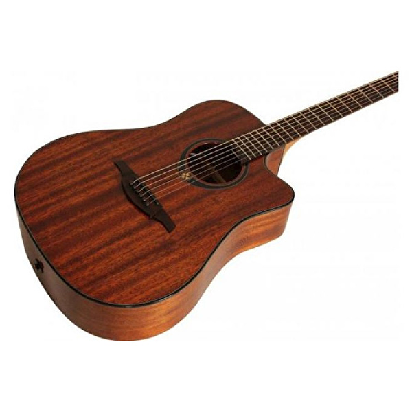 LAG GLA T90DCE Tramontane Dreadnought Cutaway Elektro Akustik Gitar